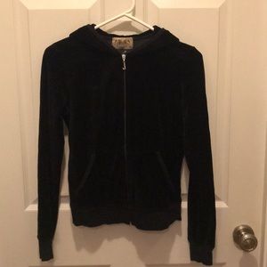 NWT Juicy Couture Velour Jacket W/hood